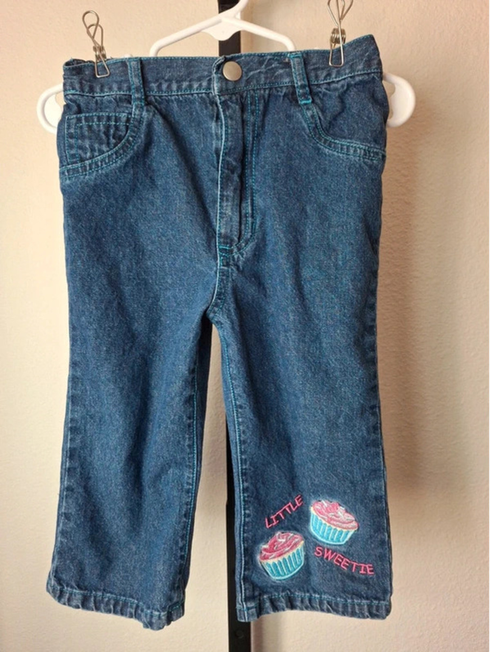 Vintage Scooters Girls Denim Pants size 24m